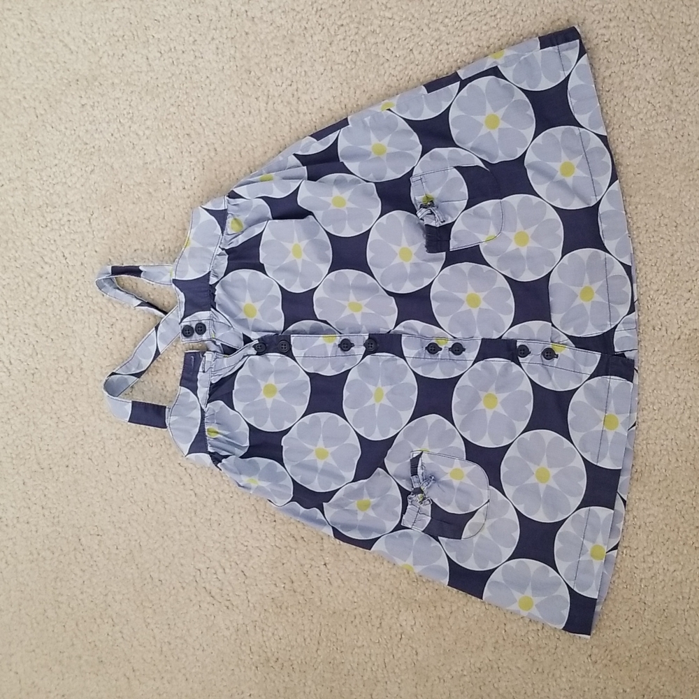Cherokee Girls Cotton Sun Dress (Size 4T)